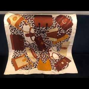 Vintage Brahmin Silk Scarf